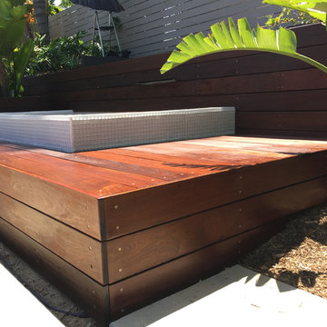 Eagle Rock- Ipe Deck & Water Feature