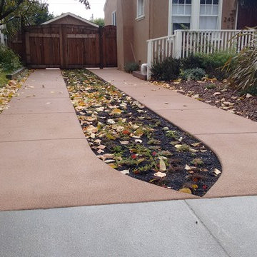 PerkTop pervious concrete driveways