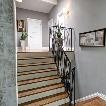 Midcentury style home's renovation