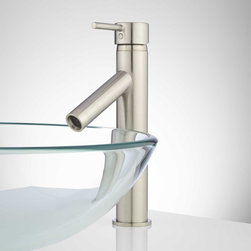 Rotunda Slanted Spout Single-Hole Vessel Faucet - Bathroom Faucets And Showerheads