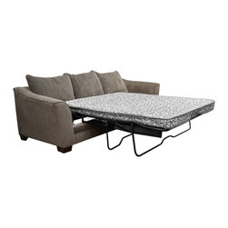 Milky Way Charcoal Queen Sleeper Sofa - Sleeper Sofas