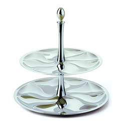 Bombe Stainless Steel Tiered Server - Kitchen Products