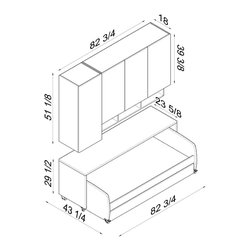 Compact Set - Murphy Beds