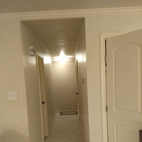 Adding Doors To Tall Narrow Interior Hallway Transom V Frame
