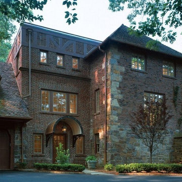 Unique Stone & Brick Home