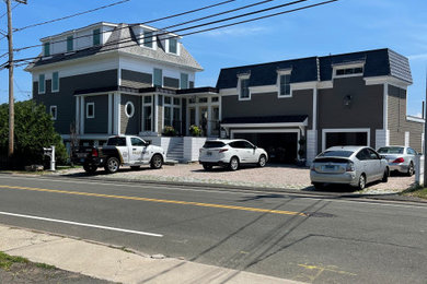 Beach style garage photo in Bridgeport