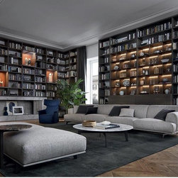 Poliform - Tribeca Bench by J. M. Massaud for Poliform - Indoor Benches