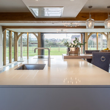 Oak Framed Countryside Home - bulthaup b3 kitchen