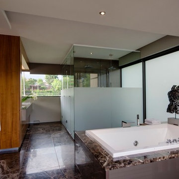 Various Bathrooms with Bathroom Butler heated towel rails
