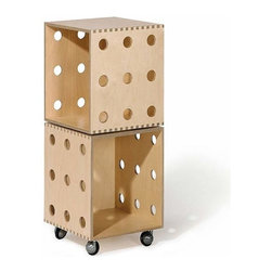 OFFI - Perf Boxes, 2 Stack - Storage Bins And Boxes