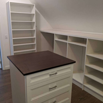 Basking Ridge Master Closet