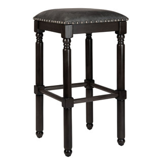 Preston Bar Stool (Set of 2) - Traditional - Bar Stools And Counter ...