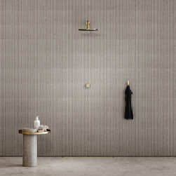 Porto Shower System (Brushed Gold & Crema Marfil Marble) - Bath & Shower Parts