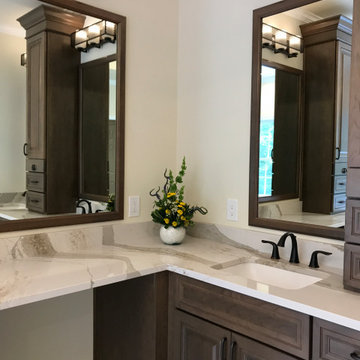 Warm and up-to-date Master Bath