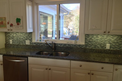 Kitchen - transitional kitchen idea in Providence
