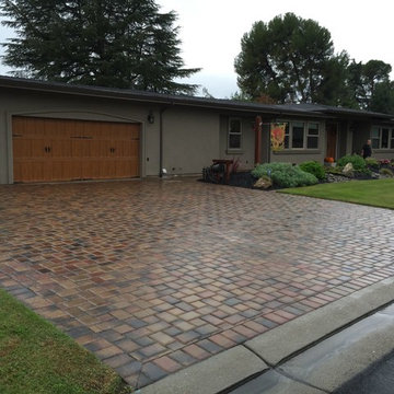 Calstone paver driveway