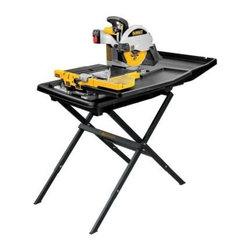 DEWALT - Wet Tile Saw: DEWALT Saw. 10 in. with Stand D24000S - Home Decor