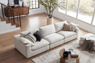 Living room - living room idea in New York
