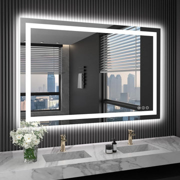 Modern Backlit LED Bathroom Mirror Collection