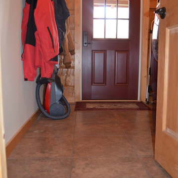 Tile for a New Log Cabin Home