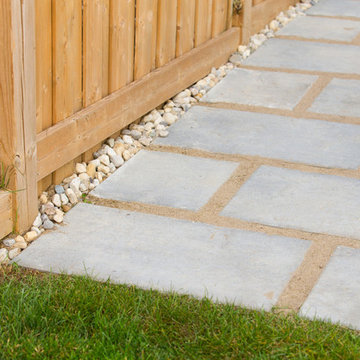 Dry Stream Landscape & Walkway