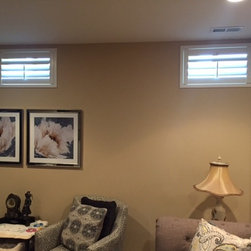 Shutters over basement windows in Ballwin - Products
