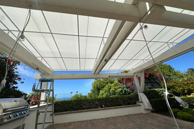 Minimalist patio photo in Orange County