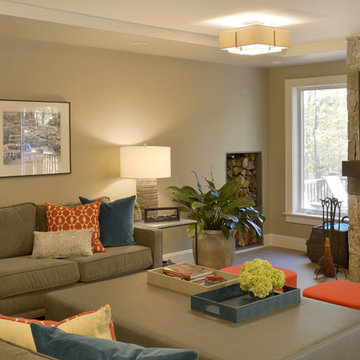 An Inviting, Family-Friendly Kitchen & Living Space