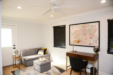 Example of a trendy home design design in Los Angeles