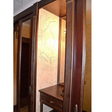 WOODEN SLIDING DOOR WARDROBE | DRESSING ROOM | CLOSET