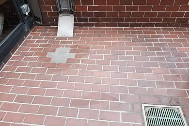 Commercial Project in NYC - Balcony Brick Work, Cleaning, Epoxy