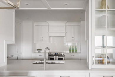 Transitional kitchen photo in Toronto