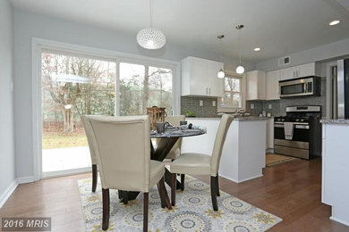 Living room - modern living room idea in Baltimore