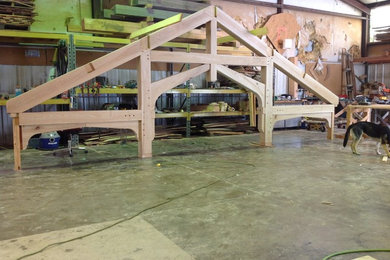Timber Truss for Screened Porch