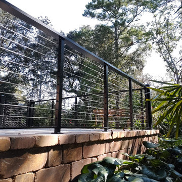 Exterior Aluminum Cable Railing