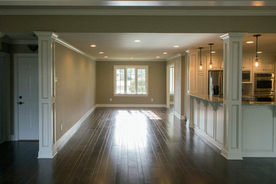 Inspiration for a timeless dining room remodel in Austin