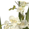 Large White Orchid Faux Floral