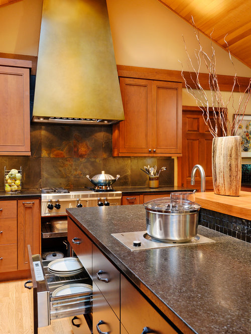 Flagstone Backsplash Houzz
