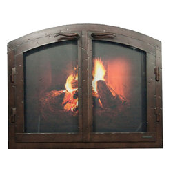 Custom Fireplace Door - Indoor Fireplaces