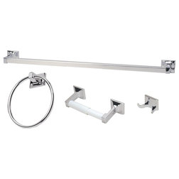 Transitional Bathroom Accessory Sets by Hardware House