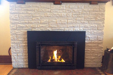 After Pic - Wagoner - Gas Fireplace Insert Installation