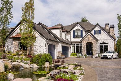 Example of a classic exterior home design in Portland