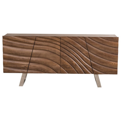 Modrest Finley Modern Walnut Buffet