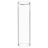 2.5" x 14" Glass Chimney Shade Hurricane Candle Holder Tube Taper, 4"x14", Set of 4