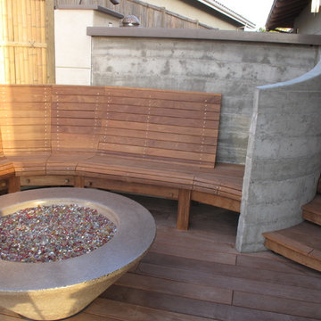 Concrete Gas Fire Pits