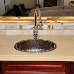 Cherry Wood, Sable, Pewter Galze - Kitchen Sinks