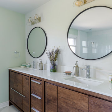 Soft Contemporary Master Bathroom Renovation