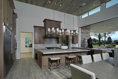 Inspiration for a contemporary kitchen remodel in Los Angeles