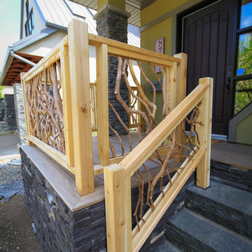 Willow Branch Arbor Feature and Porch