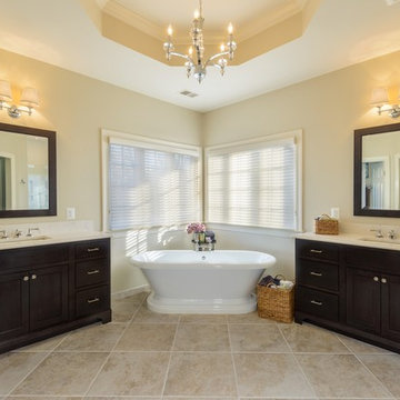 Arlington Transitional Master Bathroom_3
